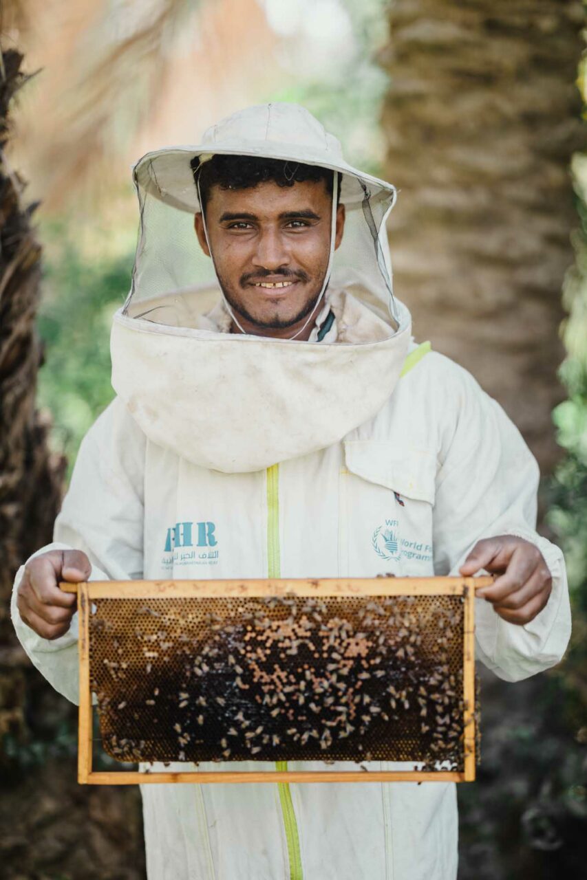 WFP Supported honey production in Yemen